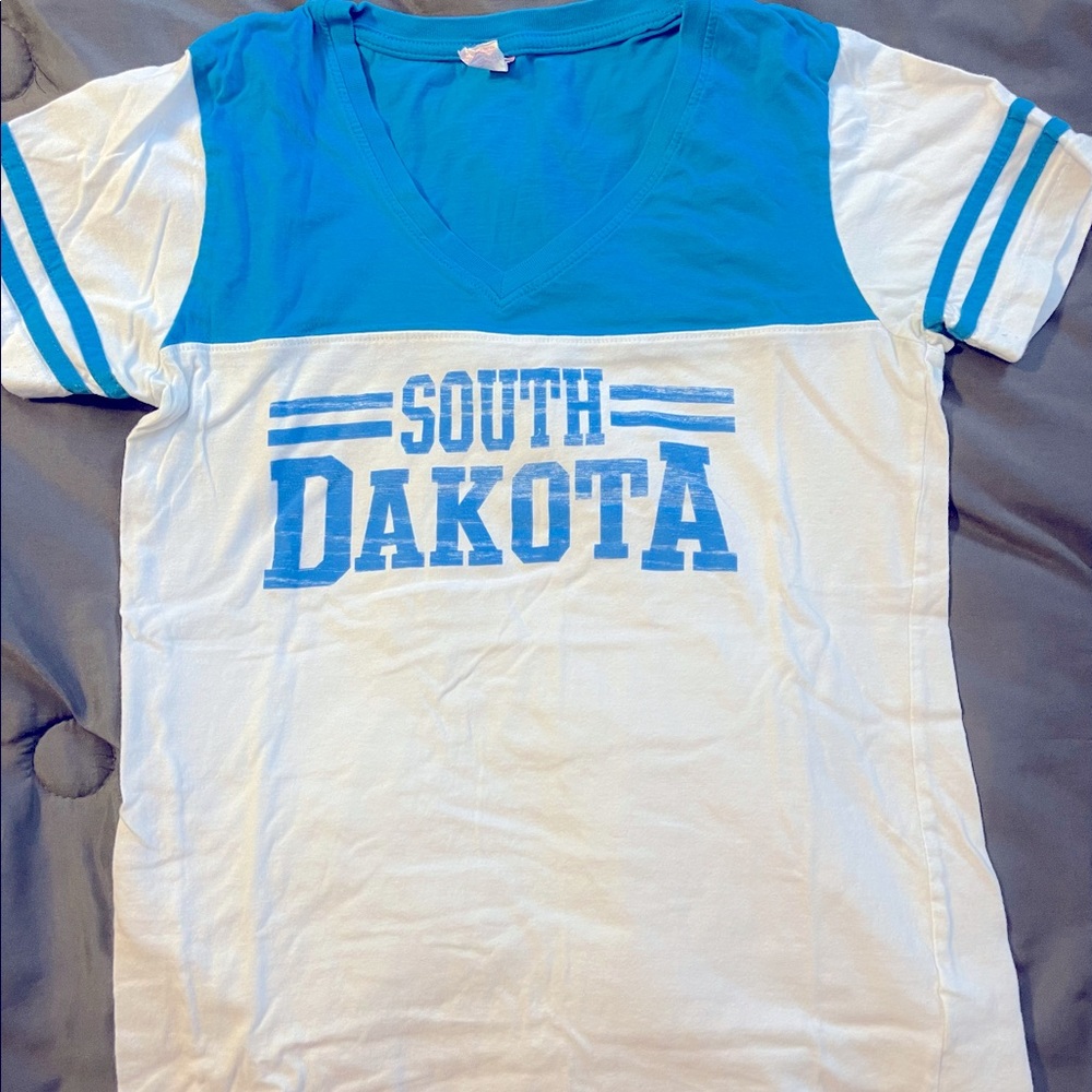 Womens South Dakota V-Neck
